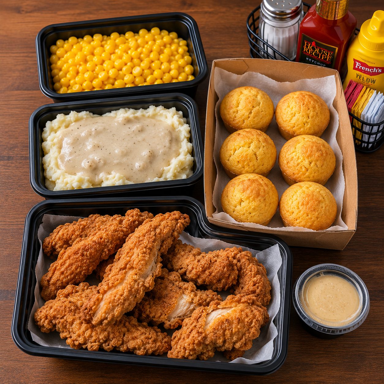 Chicken Tenders - Family Dinner.