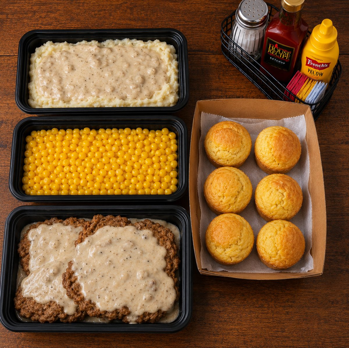 Country Fried Steak - Family Dinner