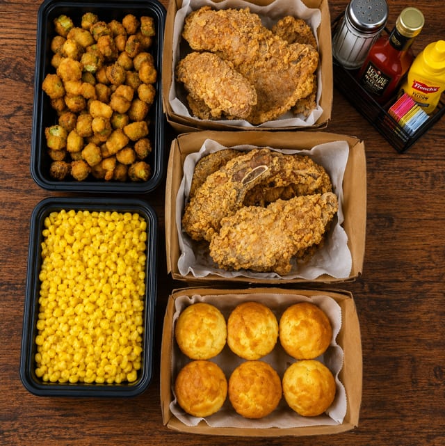 Fried Pork Chop - Family Dinner.