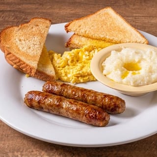 Two Eggs & Sausage