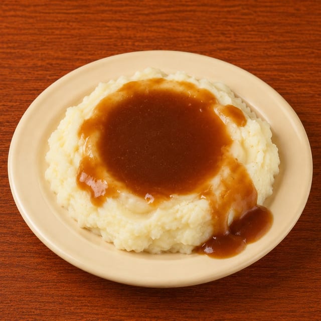Mashed Potatoes & Gravy.