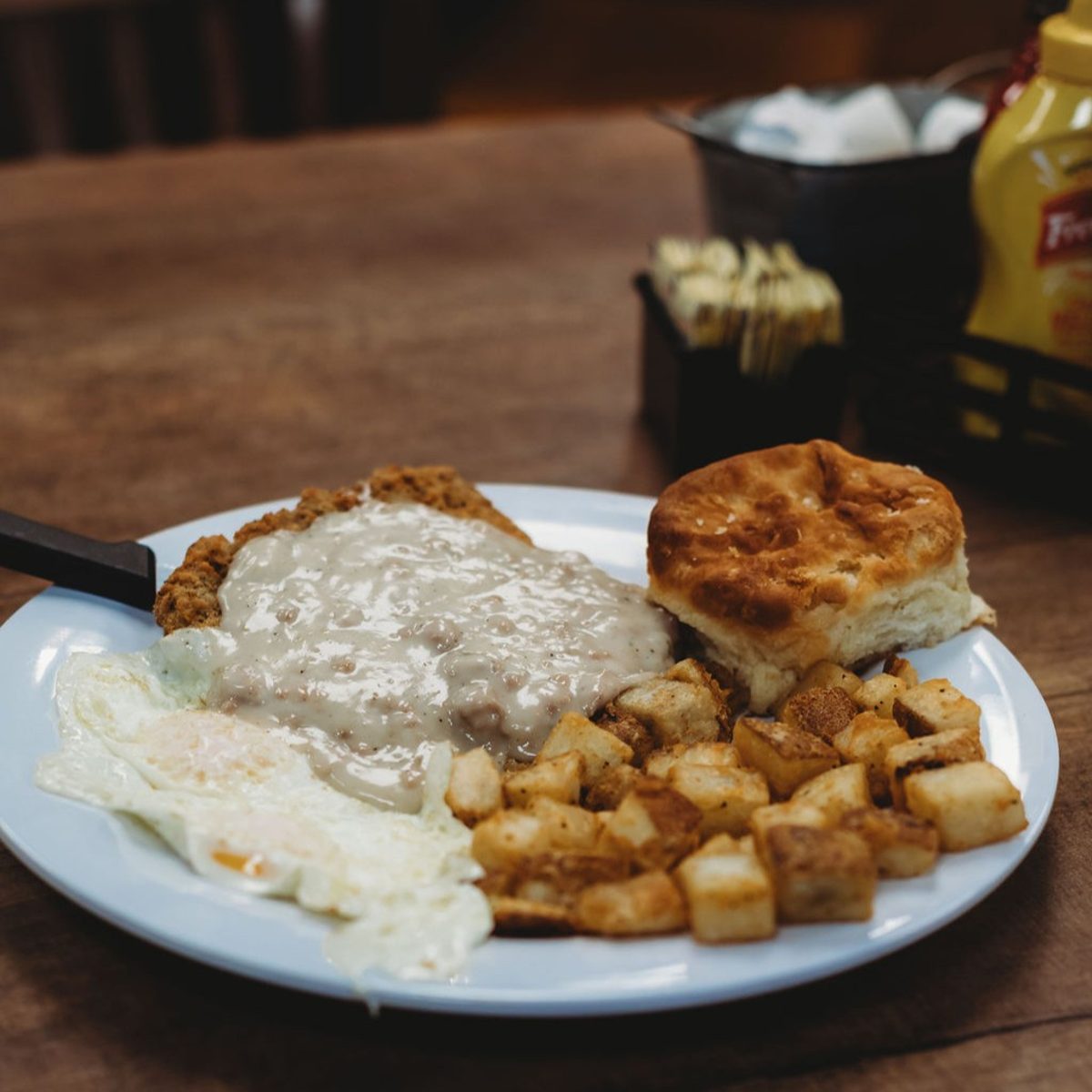Country Fried Chicken & Eggs