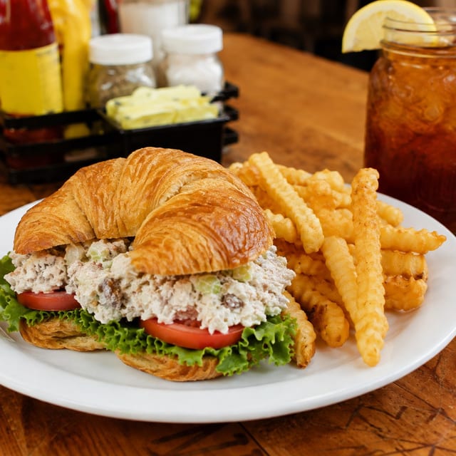 Chicken Salad Croissant.